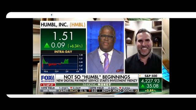 $HMBL CEO Brian Foote on FOX BUSINESS 6/4/2021 (Sorry for the background noise.. I got a cold) смотреть онлайн