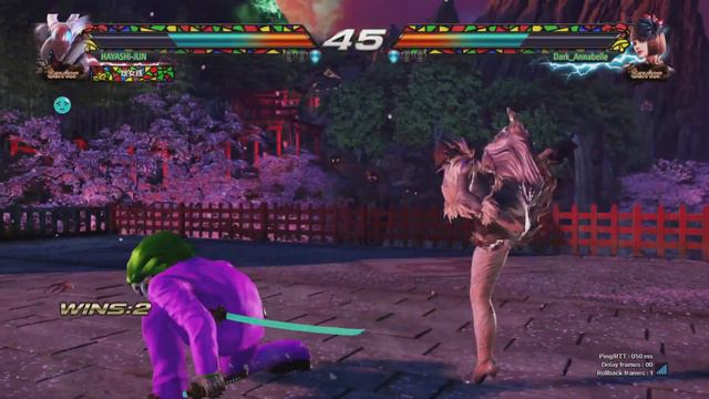 HAYASHI-JUN (Yoshimitsu) VS Dark_Annabelle (Anna) • TEKKEN 7 5.01 • PS5 смотреть онлайн