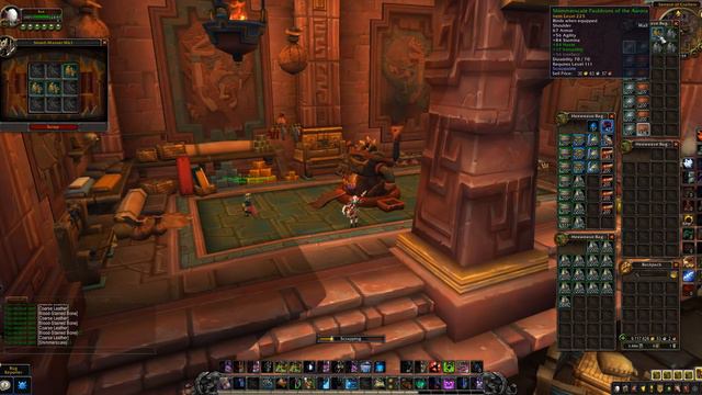 WoW BFA Leatherworking - Leveling To Max. Skill & Showing All Epic Crafts At The End