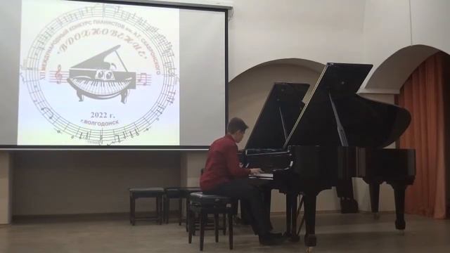 Шафеев Давид, 14 лет. А. Скрябин, Экспромт, op.12, b-moll смотреть онлайн