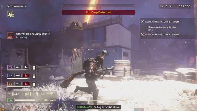 HELLDIVERS 2 | Taking Down My First 'Factory Strider' смотреть онлайн