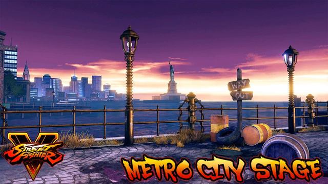 Street Fighter V / 5 METRO CITY STAGE Theme [All Parts Mix] смотреть онлайн
