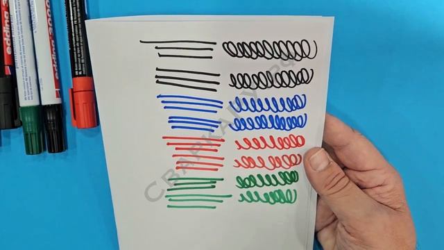 Маркер перманентный Edding 300 Знакомство