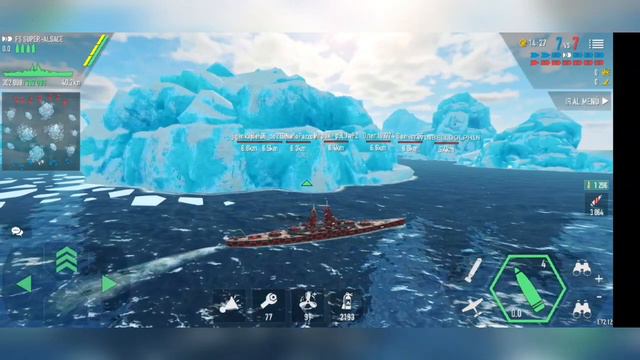 《Battle of Warships》 FS Super Alsace смотреть онлайн