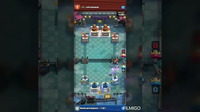 Winning with a skeleton deck only💀💀☠️☠️!! // Clash Royale смотреть онлайн