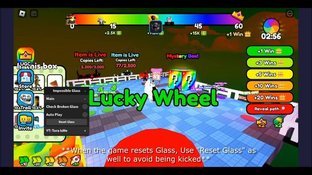 [FREE UGC LIMITED] Impossible Glass Bridge Obby Script • Auto Play • Check Glass [Roblox] 2023 смотреть онлайн