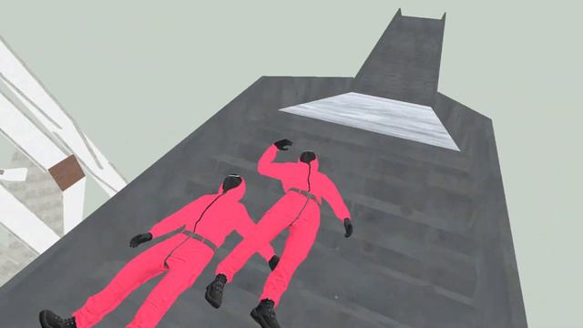 GMOD Squid Game Legendary Ragdolls [ Guard Big Doll ] fanny moments fall смотреть онлайн
