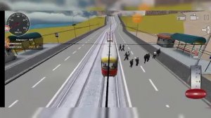 СИМУЛЯТОР ТРАМВАЯ 3D ( ПЕСНЯ ПРО ТРАМВАЙ )