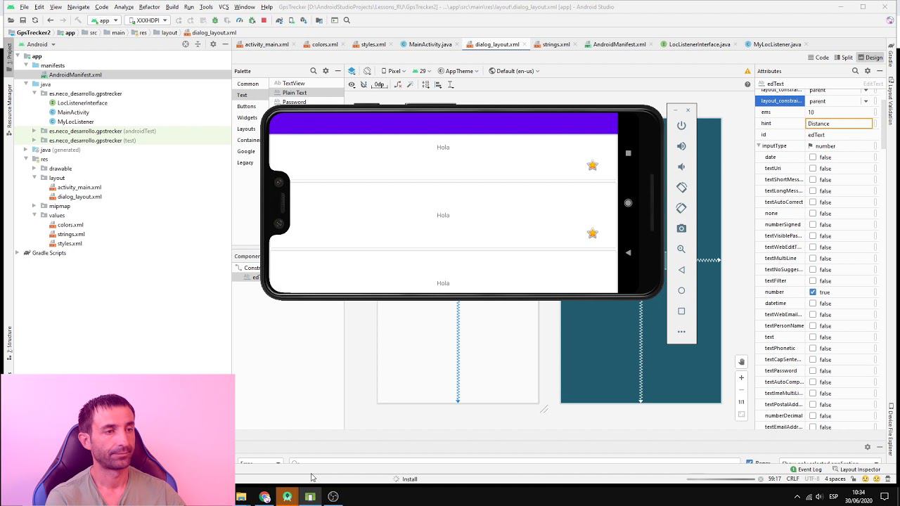 Приложение GPS трекер / Часть 2/ Android Studio курс смотреть онлайн