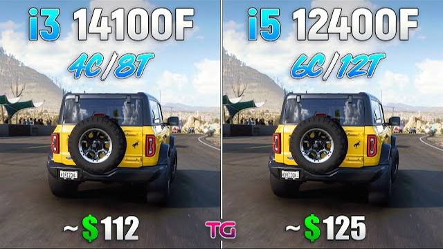 Core i3 14100F vs Core i5 12400F - Test in 8 Games смотреть онлайн