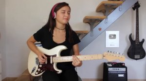 Pink Floyd - Comfortably numb last solo (Cover by Chloé)