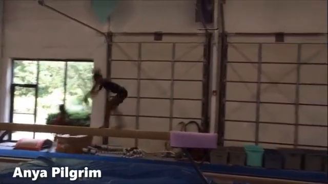 The Patterson (Arabian Double Front Tucked) Beam Dismount Compilation смотреть онлайн