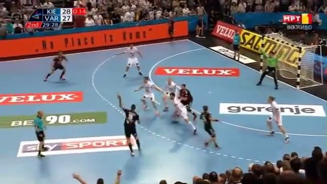 DRAMA!!!! - Kiel - Vardar 28-29 (Final goal - Maqueda) смотреть онлайн