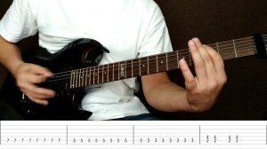 Three Days Grace - I Am Machine как играть + TAB how to play  cover