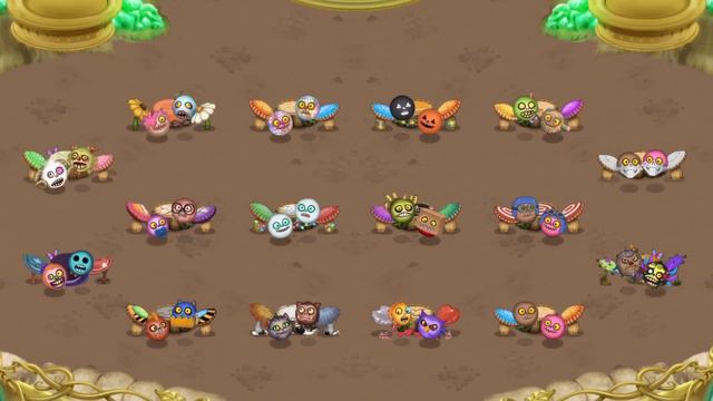 All Thumpies - All Species, Variants, and Costumes (My Singing Monsters) смотреть онлайн