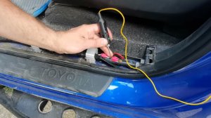 Подключение ЦЗ, поиск нужных проводов.