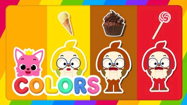 Learn Colors with Hungry Hogi @PinkfongPlayground смотреть онлайн