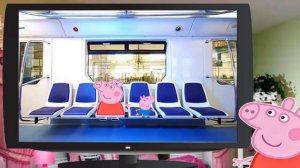 Джордж заблудился в МЕТРО / Мультик Детям у Свинки Пеппы Новая серия на русском