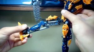 Китайский бионикл.  Invincibility robot. Брутака