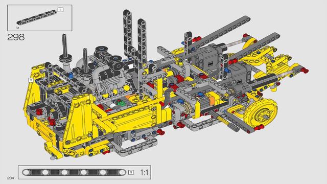 LEGO Instructions | Technic | 42131 | Cat D11 Bulldozer (Book 1)