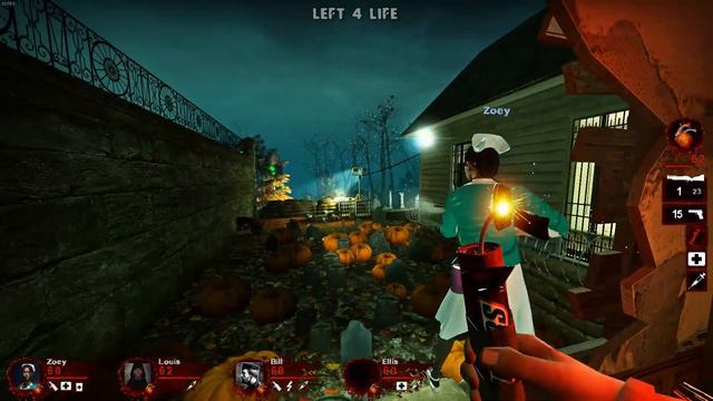 Left 4 Dead 2 - Halloween Mod Collection 2023 -Death Toll [Walkthrough] 1080p/60 FPS (No Commentary смотреть онлайн