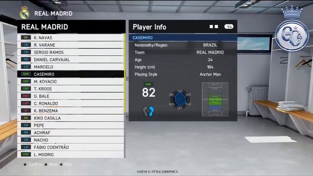PES 2017 Real Madrid 2010-11 HD By Geo_Craig90 смотреть онлайн