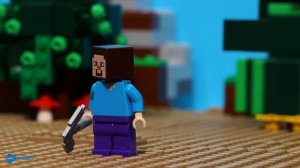 Minecraft Legends: Piglins Attack Overworld - LEGO Minecraft Animation
