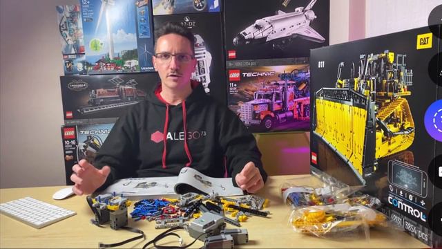 In diretta per montare insieme a voi il CAT D11 Lego 42121! смотреть онлайн