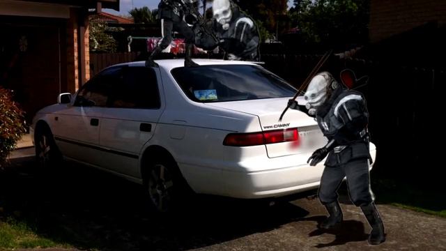 Garry's Mod Greenscreen Test - CP's in my Car! смотреть онлайн