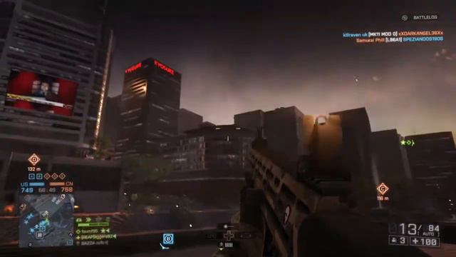 Battlefield 4 - Sniper meet my bulldog rifle смотреть онлайн