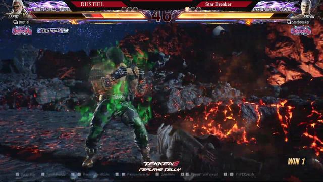 Tekken 8 ▰ DUSTIEL (Rank #1 Leroy Smith) Vs Star Breaker (Rank #1 Bryan) ▰ Ranked Matches смотреть онлайн