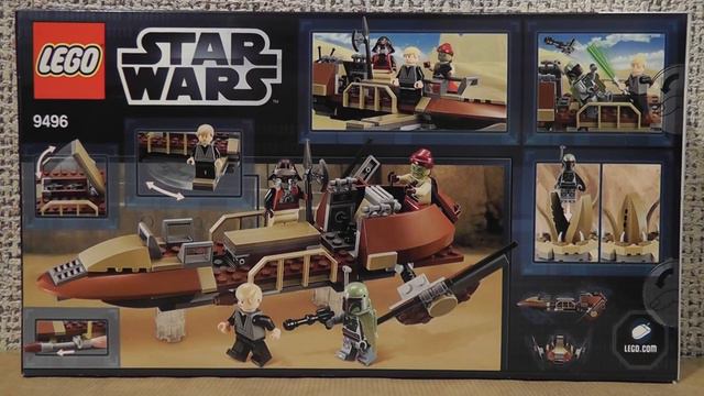 LEGO STAR WARS 9496 ŚMIGACZ PUSTYNNY SKIFF смотреть онлайн