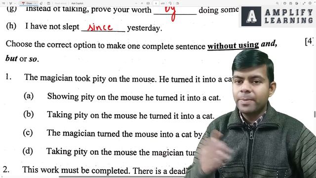 English Language 2024 Paper Solved - Answers Of Grammar & Paper Discussion | ICSE Class 10th Englis