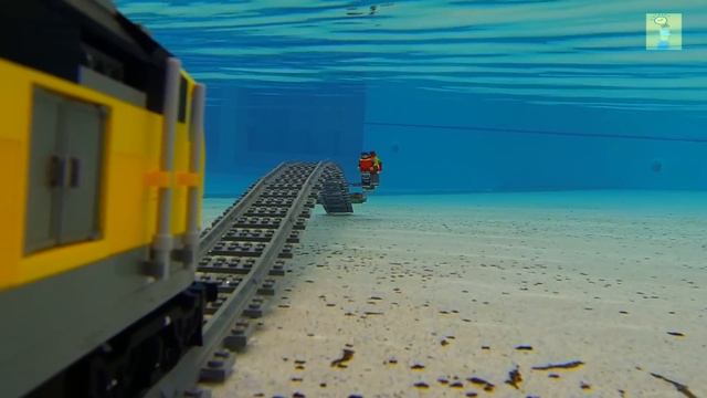 Lego train under water смотреть онлайн