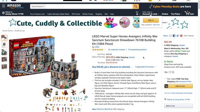LAST MINUTE CYBER MONDAY LEGO DEALS! смотреть онлайн