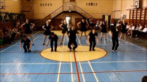 Выступление черлидеров