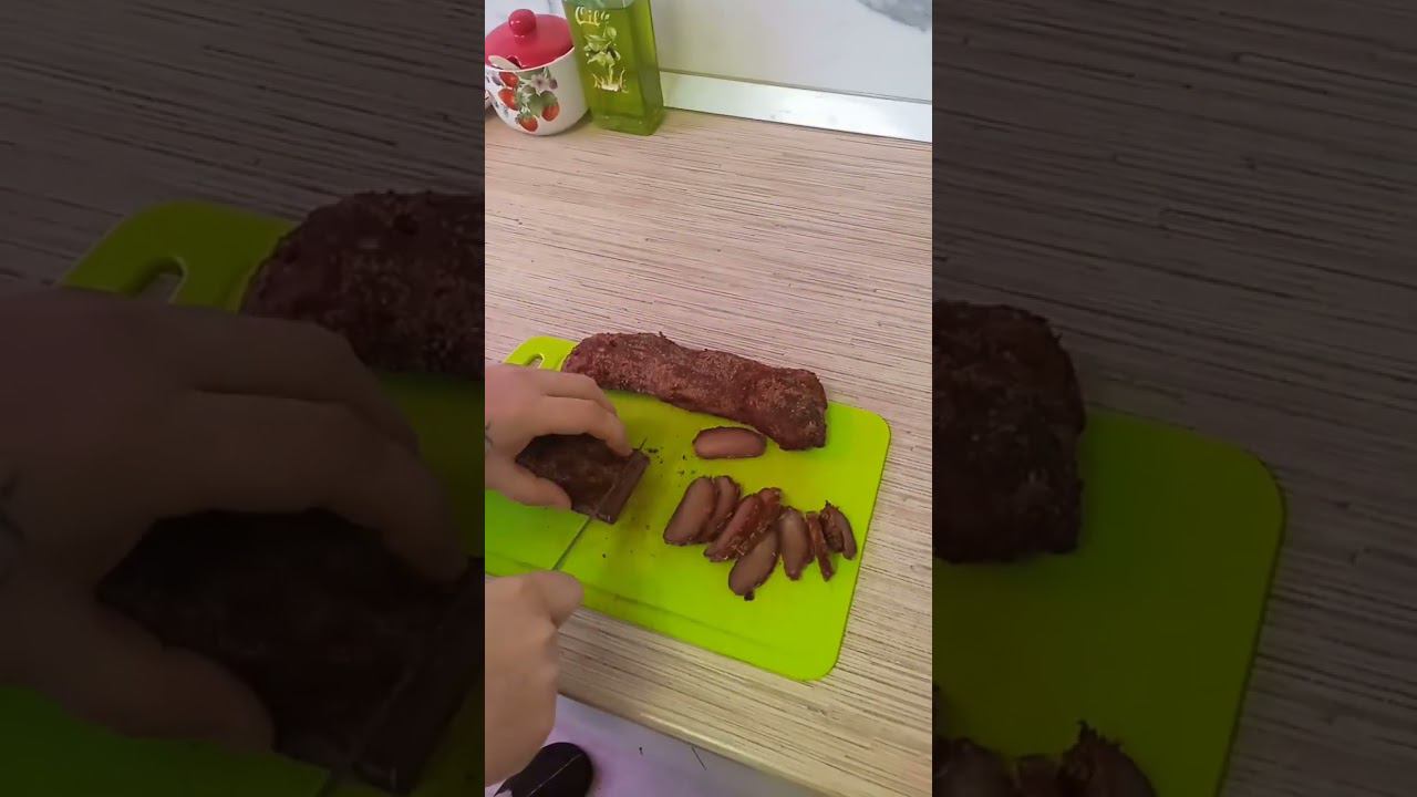Вкусная вяленая бастурма #бастурма смотреть онлайн