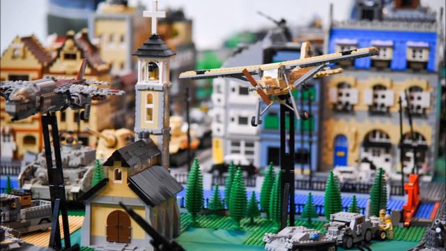 LEGO ミリタリー合同卓ジオラマ -Japan Brickfest Military Joint table- смотреть онлайн