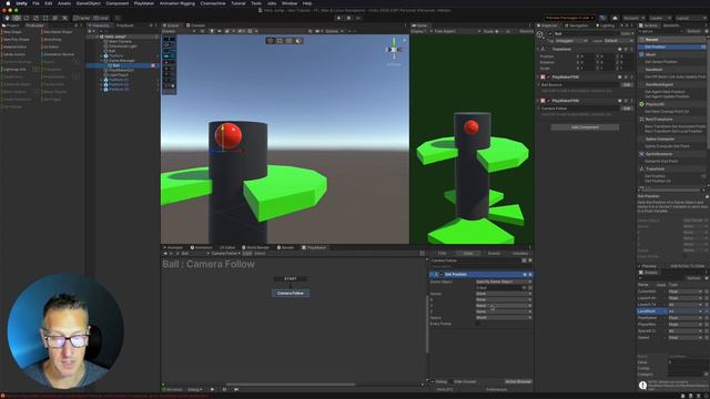 Unity 3D Playmaker Creating Helix Jump - Camera Follow