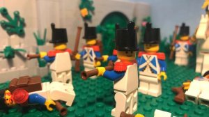 Lego Pirates: British vs French Battle for the Colony Stop Motion