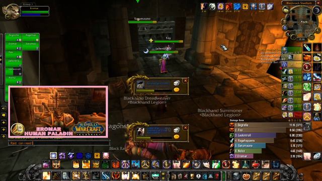 WoW Classic UBRS Paladin 16/11/20 смотреть онлайн