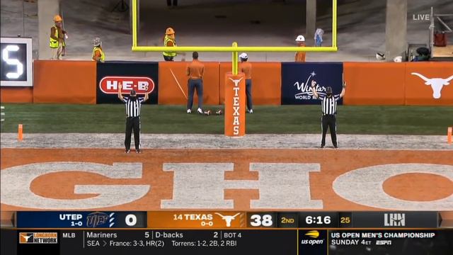 UTEP vs #14 Texas Highlights | Week 2 College Football Highlights | 2020 College Football смотреть онлайн