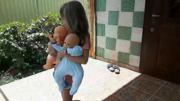 УТРО с куклами / Моя кукла беби борн Маруся / видео для детей