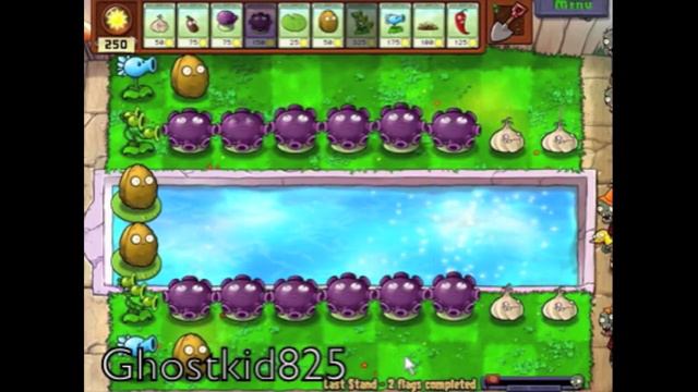 Plants vs Zombies - Last Stand - Nearly-Foolproof Setup [HD] смотреть онлайн