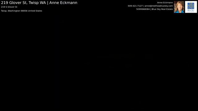 219 Glover St, Twisp WA | Anne Eckmann смотреть онлайн
