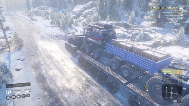 Massive Vehicle Transport! - SnowRunner DLC PS4 Gameplay смотреть онлайн