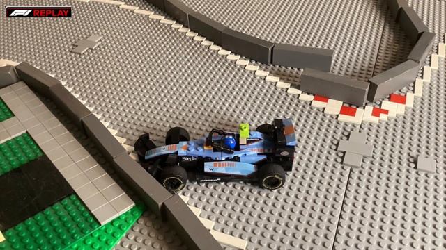 Lego Singapore Grand Prix | 2023 Race Recreation смотреть онлайн