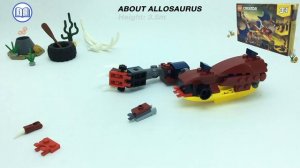 Lego Dinosaurs - Allosaurus MOC - LEGO CREATOR 31102 alternative build instructions Part 27