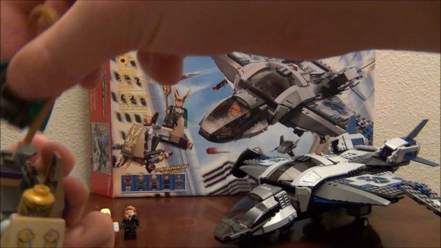 LEGO Quinjet Aerial Battle 6869 LEGO Marvel Super Heroes Review смотреть онлайн