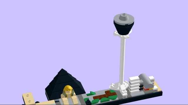 LEGO Architecture 21047 Las Vegas Digital Build смотреть онлайн